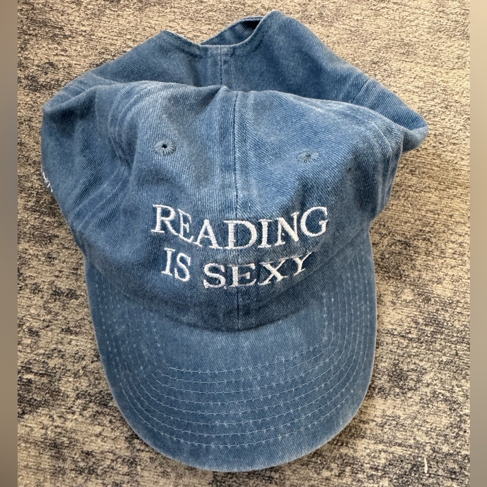 BOTM reading is sexy hat